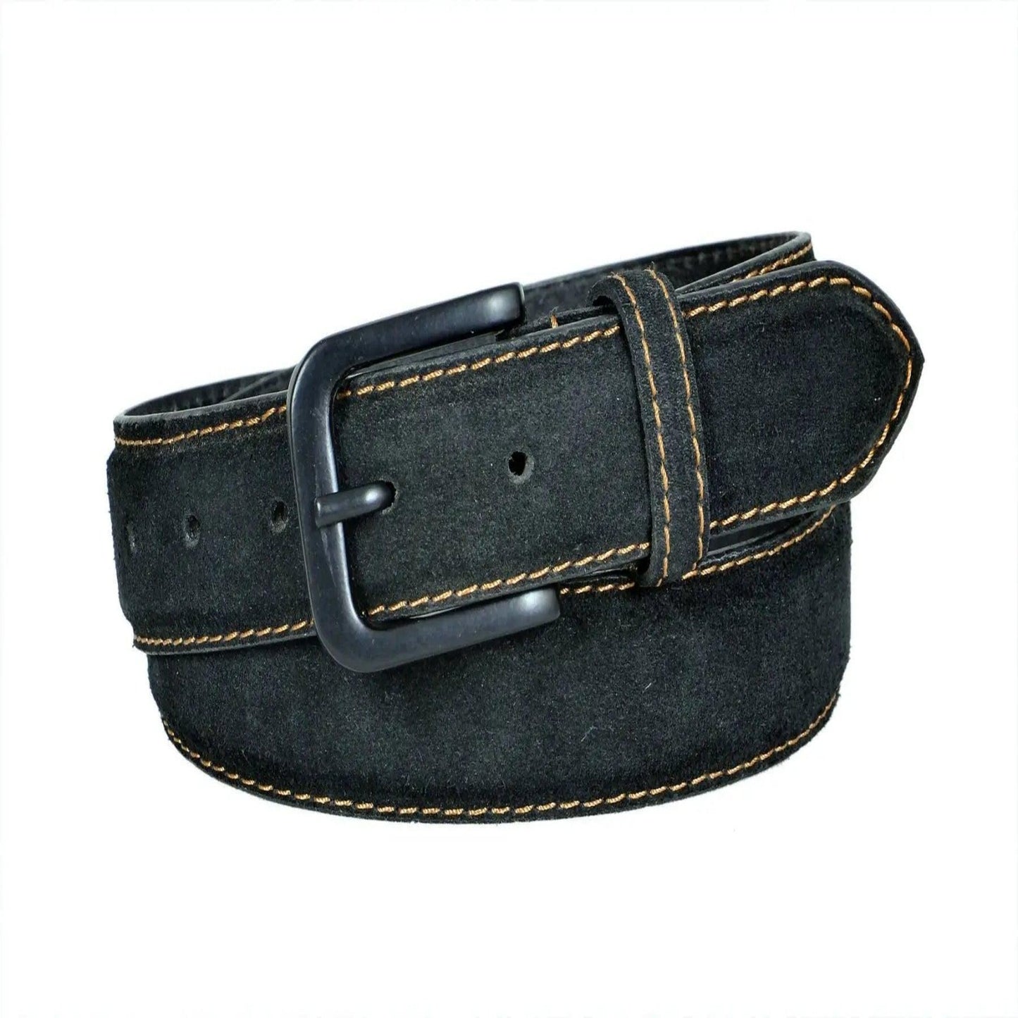 TLP GENUINE Leather Belt for Men (Colour-Black)(BELT-10024) TLP International
