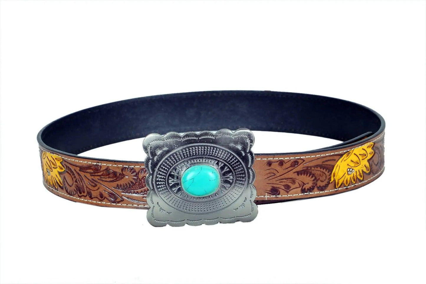 TLP MAHARAJA Genuine Leather Belt for Men (Colour-Brown)(BELT-10031) TLP International