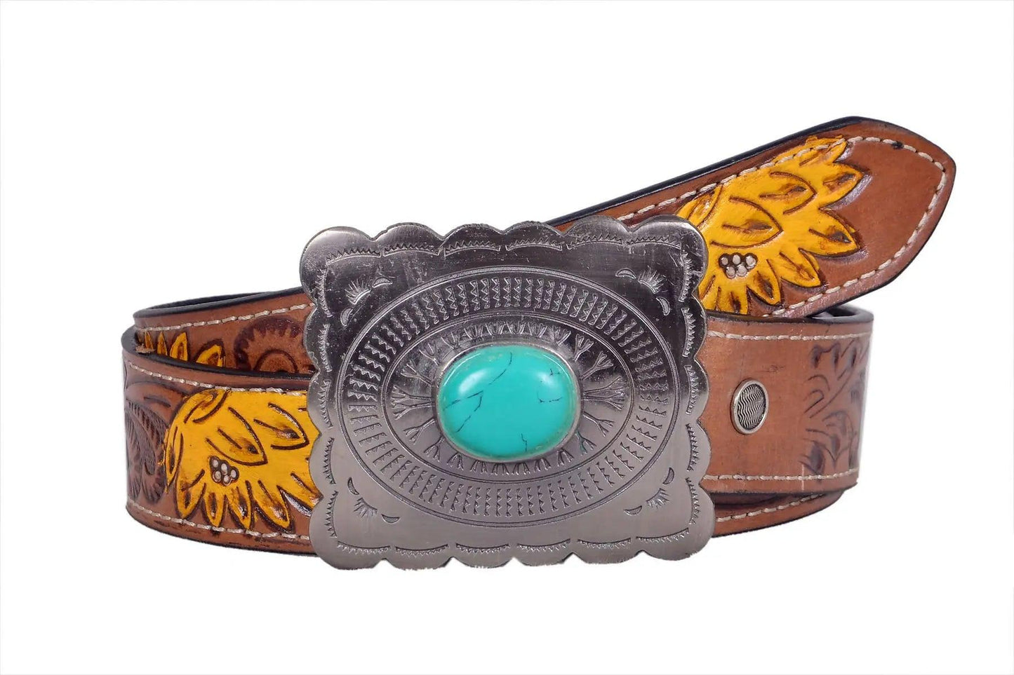 TLP MAHARAJA Genuine Leather Belt for Men (Colour-Brown)(BELT-10031) TLP International