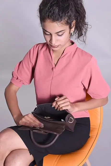Genuine Leather Handbag / Sling Bag