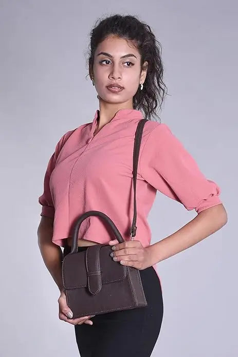 Genuine Leather Handbag / Sling Bag