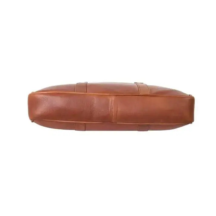  Genuine Leather 15.6 Inch Laptop Bag for Men, Sleek Design Bag 