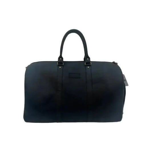  Genuine Leather Duffle Bag with Shoe Compartment 