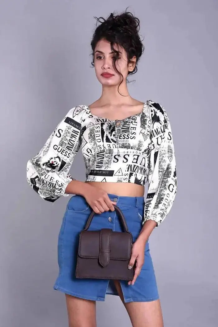 Genuine Leather Handbag, Sling Bag and Chic Bag for Girls 
