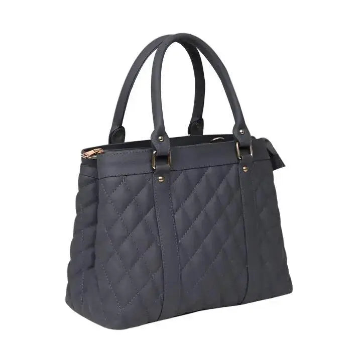  Luxury Genuine Leather Large Quilted Handbag/Sling Bag for Girls/Women/Ladies