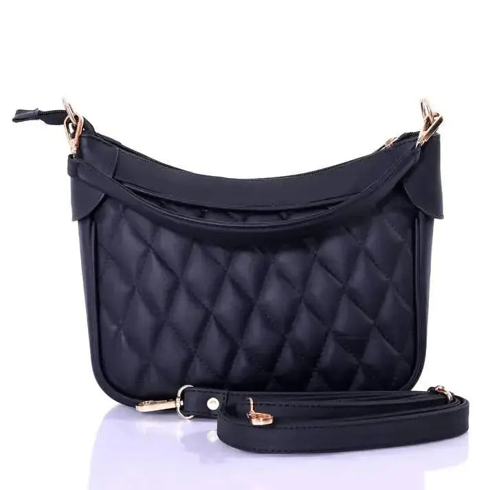  Genuine Leather Quilted Handbag/Sling Bag for Girls/Women/Ladies