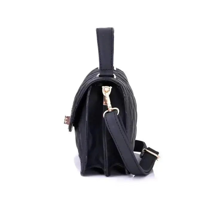 Genuine Leather Quilted Sling Bag For Women