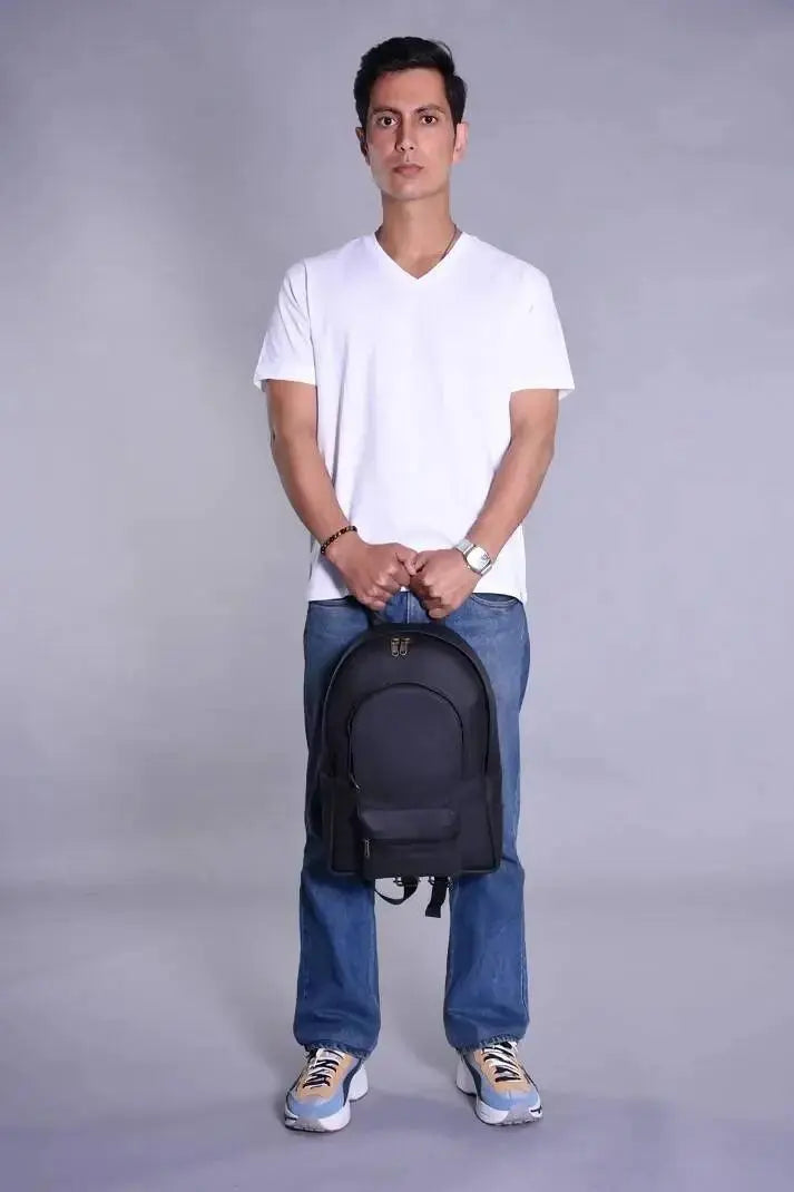 Genuine Leather Laptop/ School/College Backpack For Men and Women Both