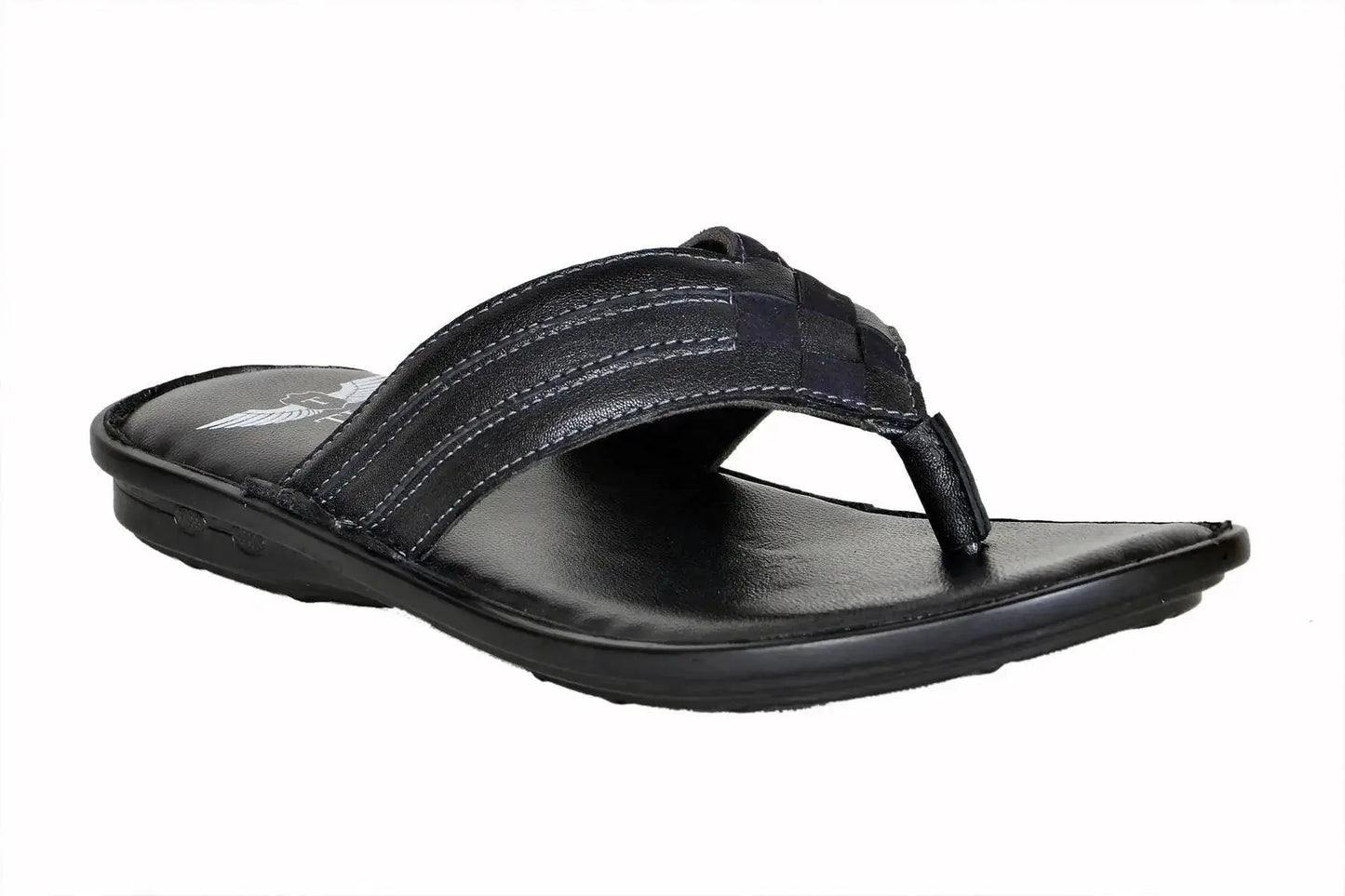 leather slippers for men
