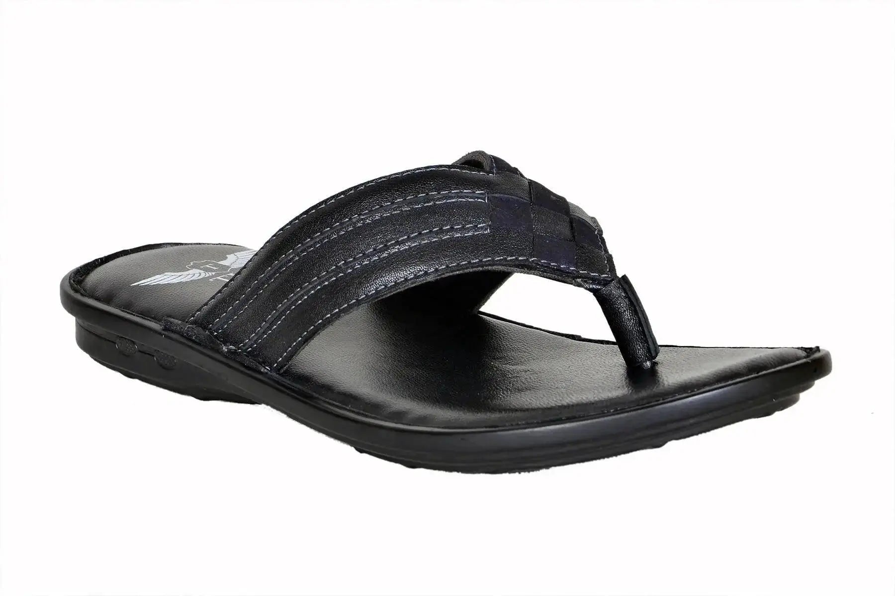 leather slippers for men