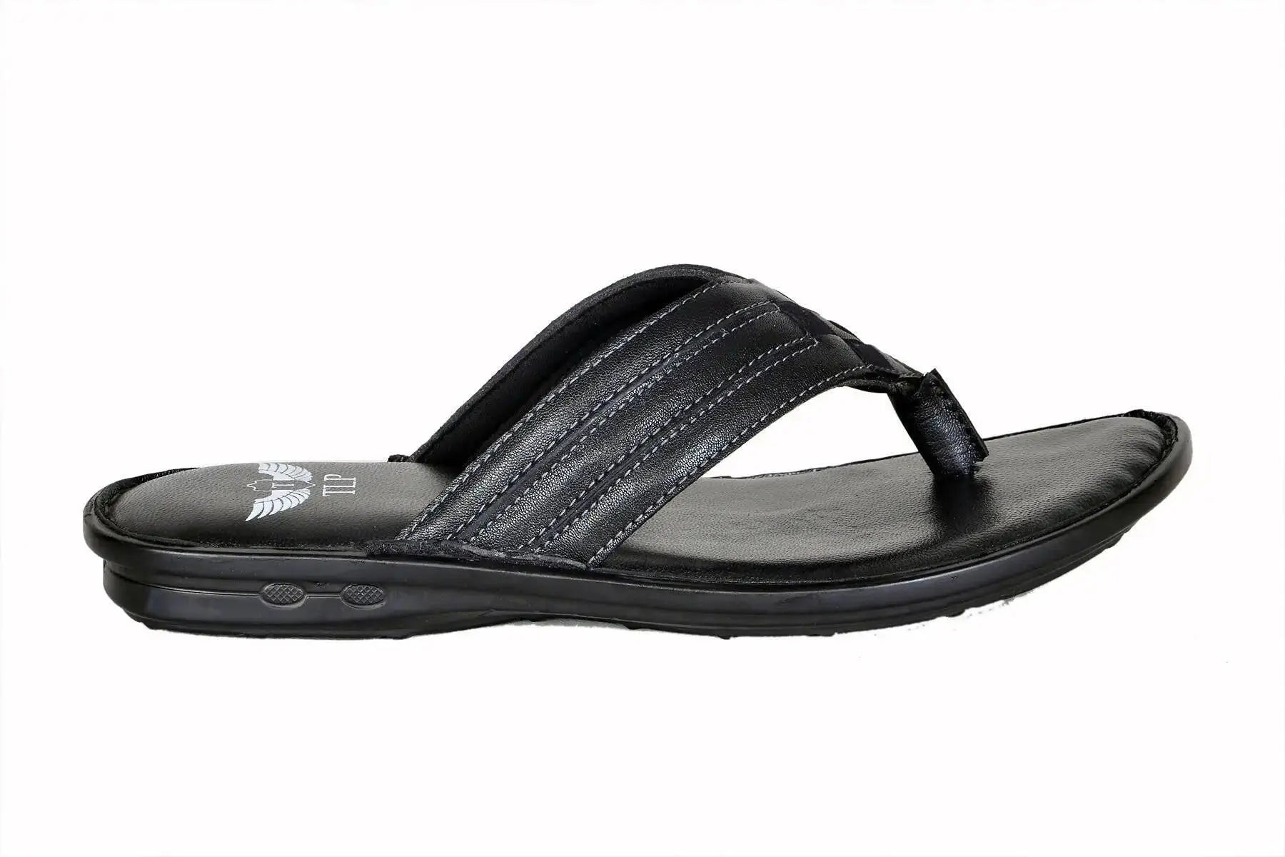 leather slippers for men