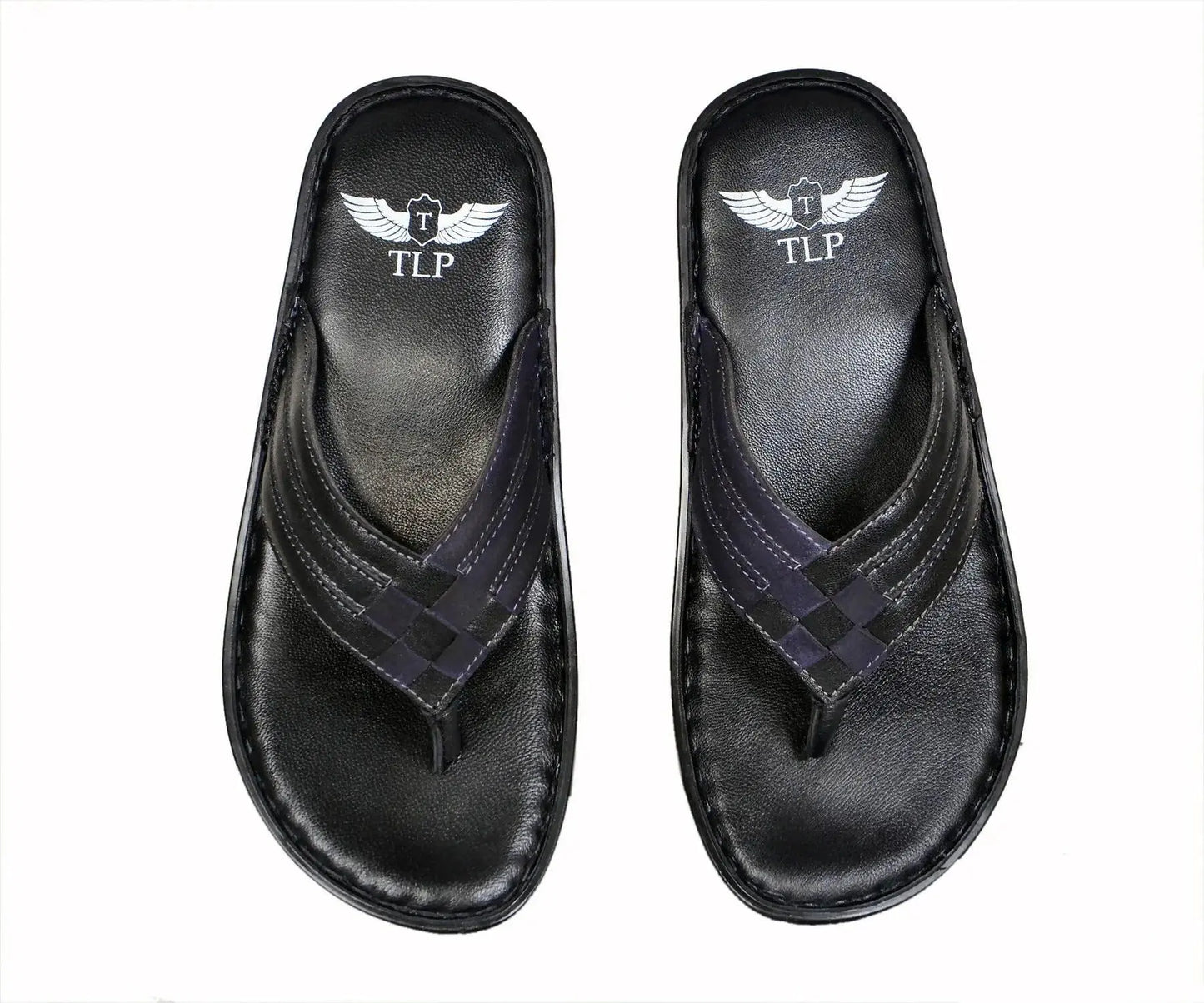 leather slippers for men