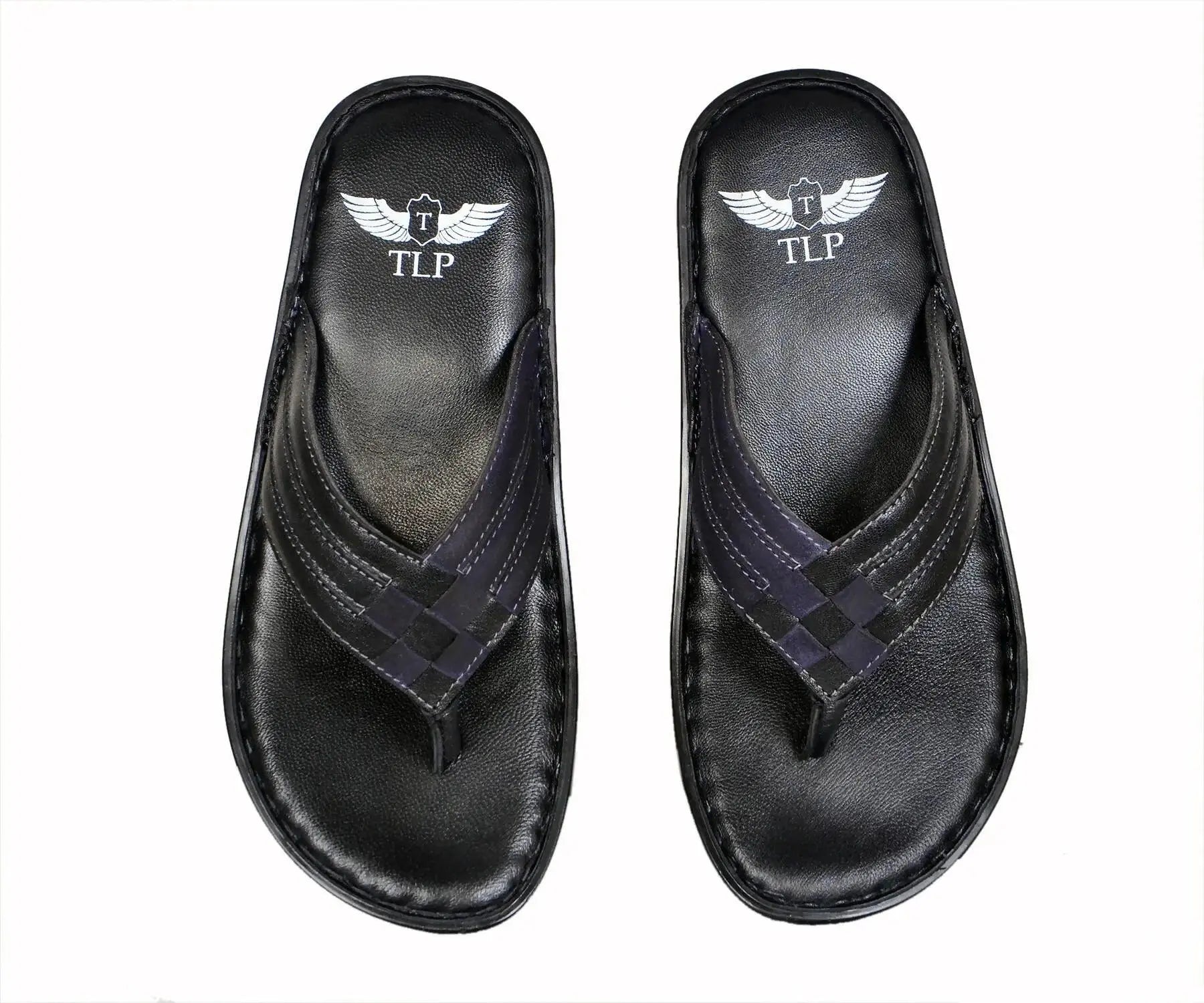 leather slippers for men