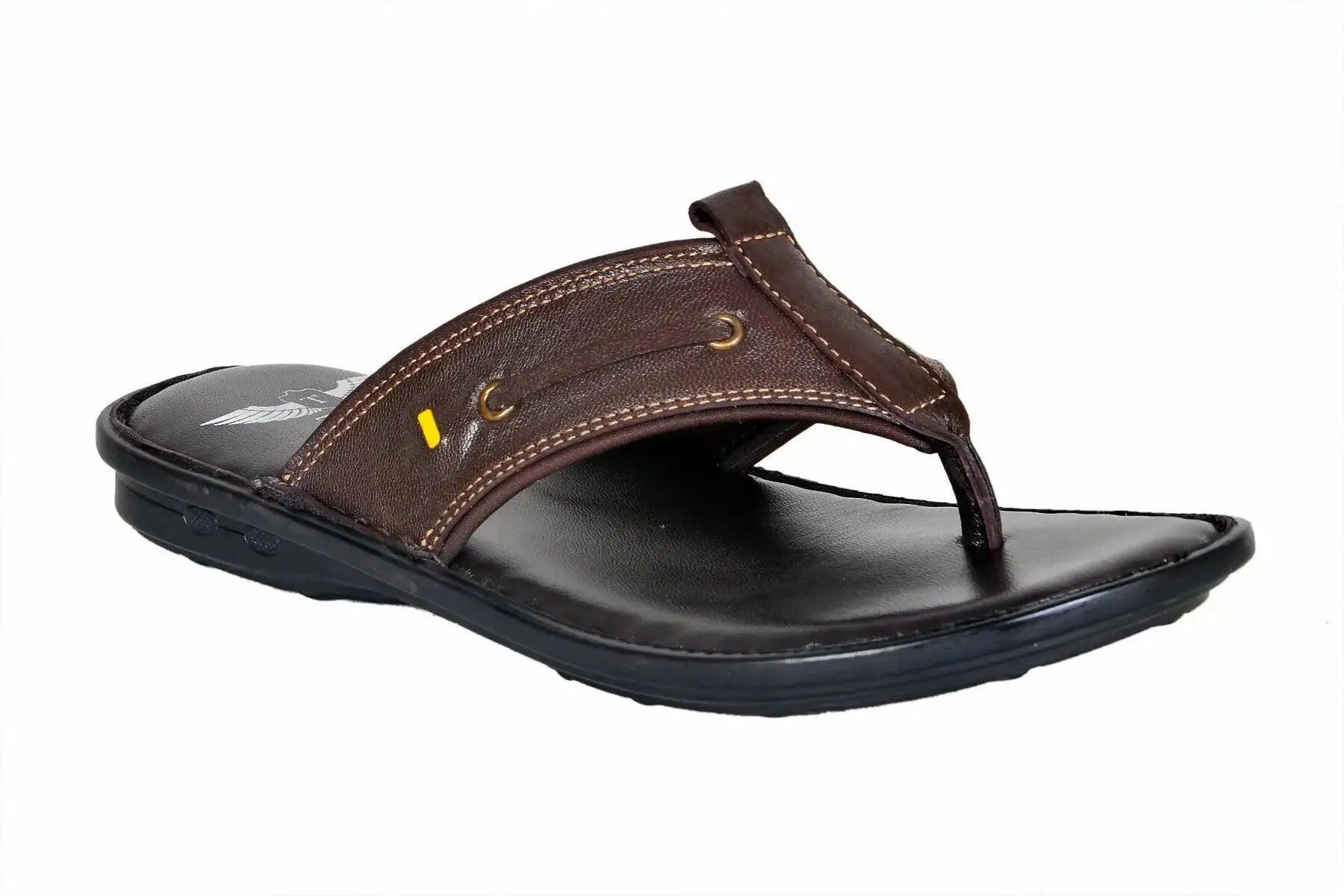 leather slippers for men