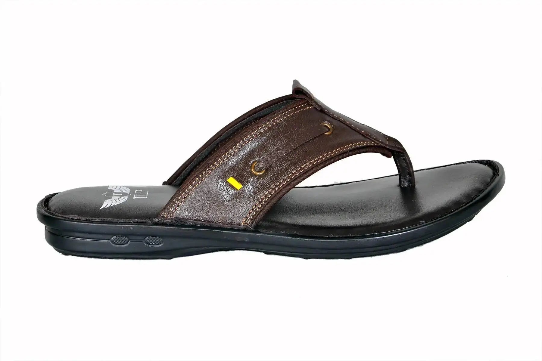 leather slippers for men