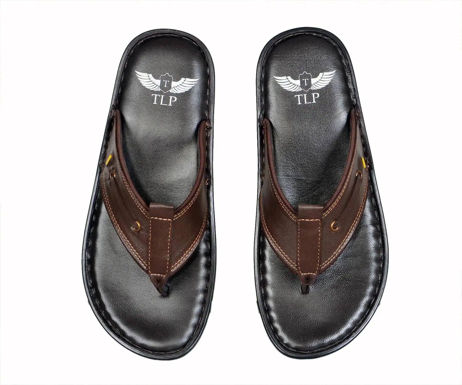 leather slippers for men