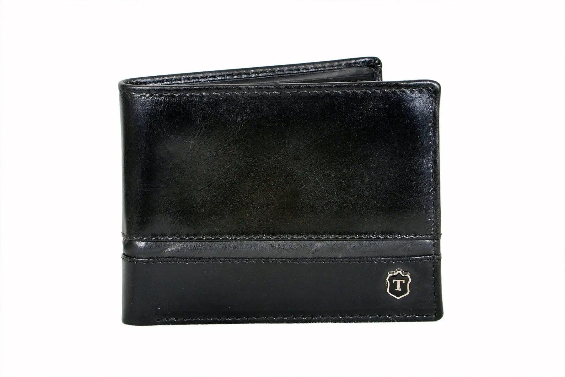 TLP Genuine Leather Wallet Colour – Black TLP International