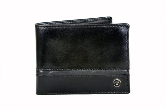 TLP Genuine Leather Wallet Colour – Black TLP International