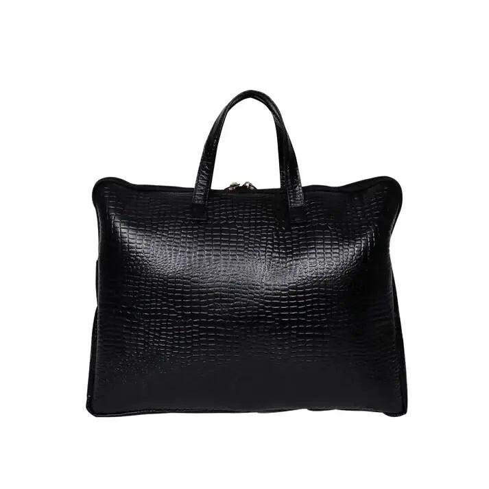 ARDAN Genuine Leather 15Inch Laptop Bag for Men, Sleek Design Bag(AL11D) Color - Textured Black Ardan Lifestyle