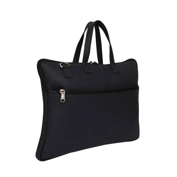 ARDAN Genuine Leather 15Inch Laptop Bag for Men, Sleek Design Office Bag (AL12E)(Black Color) Ardan Lifestyle