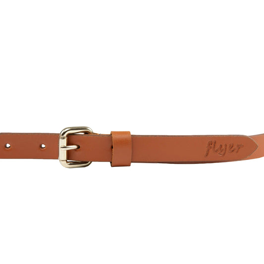 Flyer Leather Belt for Women / Girls (Formal/Casual) (Colour-TAN) Buckle Adjustable Size (TAN1314) Acme International