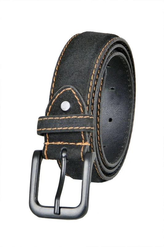 TLP GENUINE Leather Belt for Men (Colour-Black)(BELT-10024) TLP International