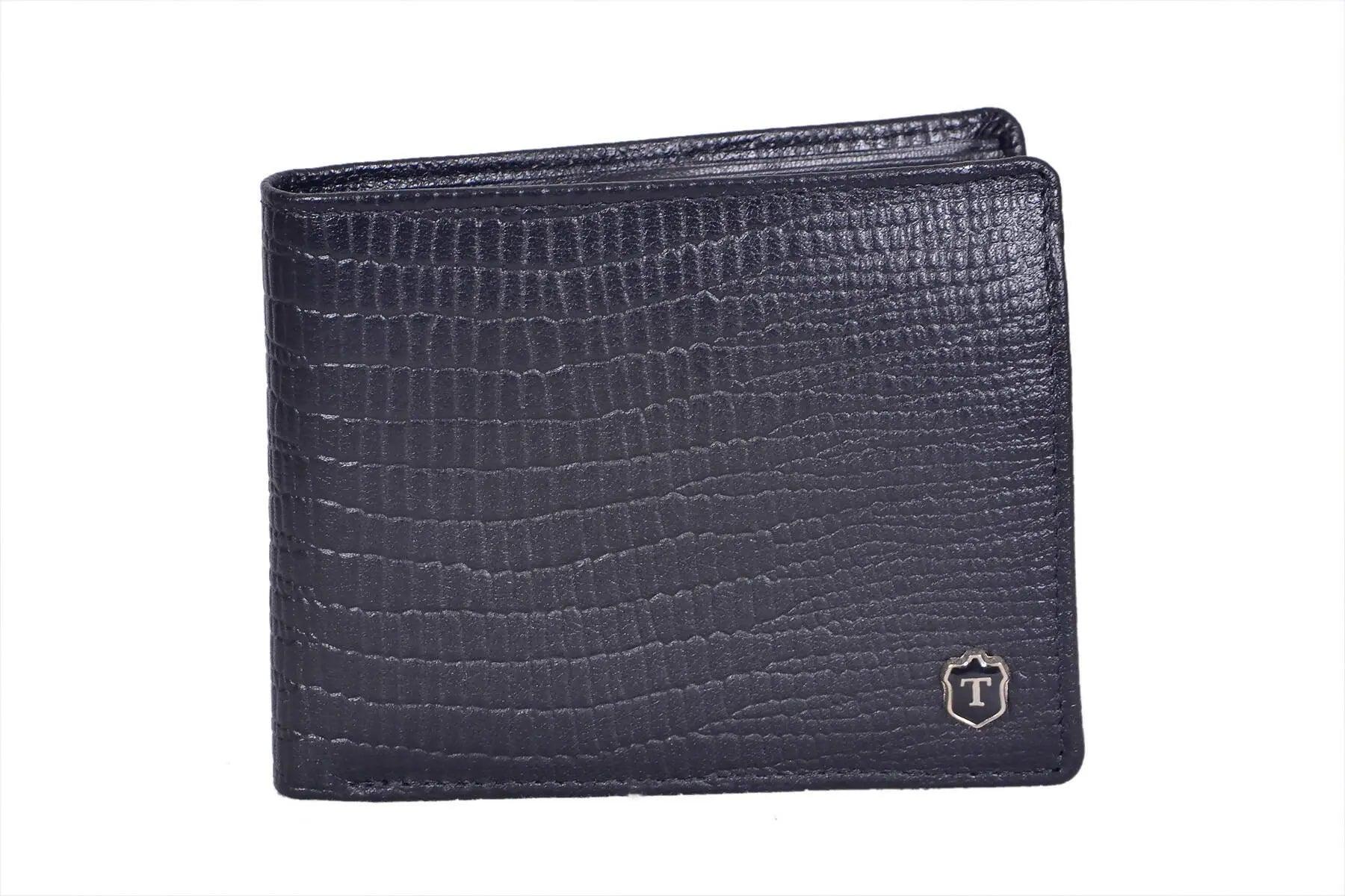 TLP Genuine Leather Wallet Colour – Black TLP International