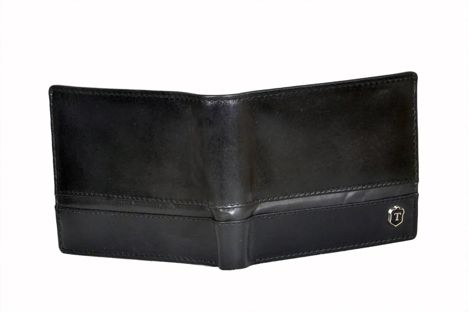 TLP Genuine Leather Wallet Colour – Black TLP International