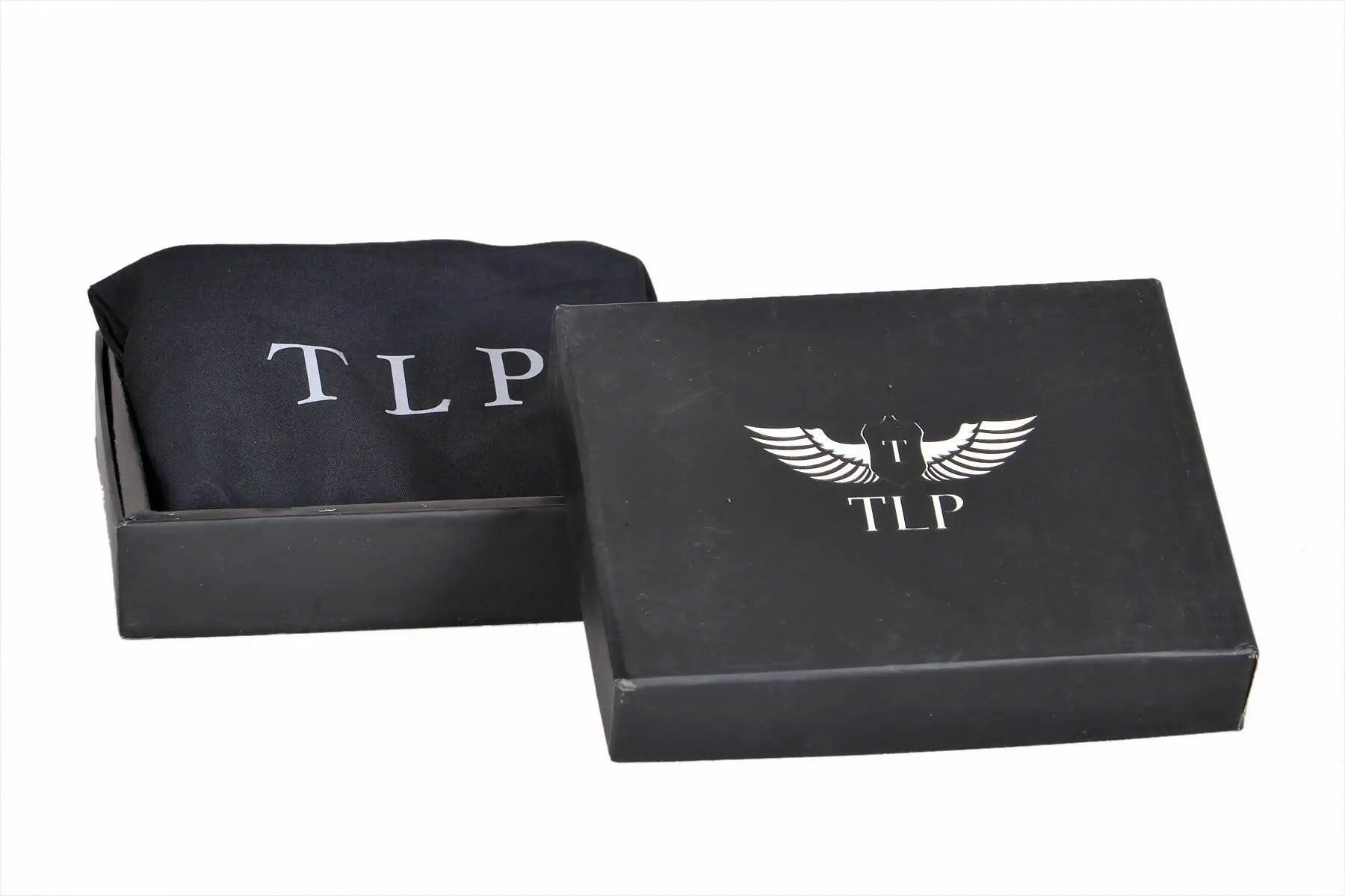 TLP Genuine Leather Wallet Colour – Brown with design of other colour TLP International