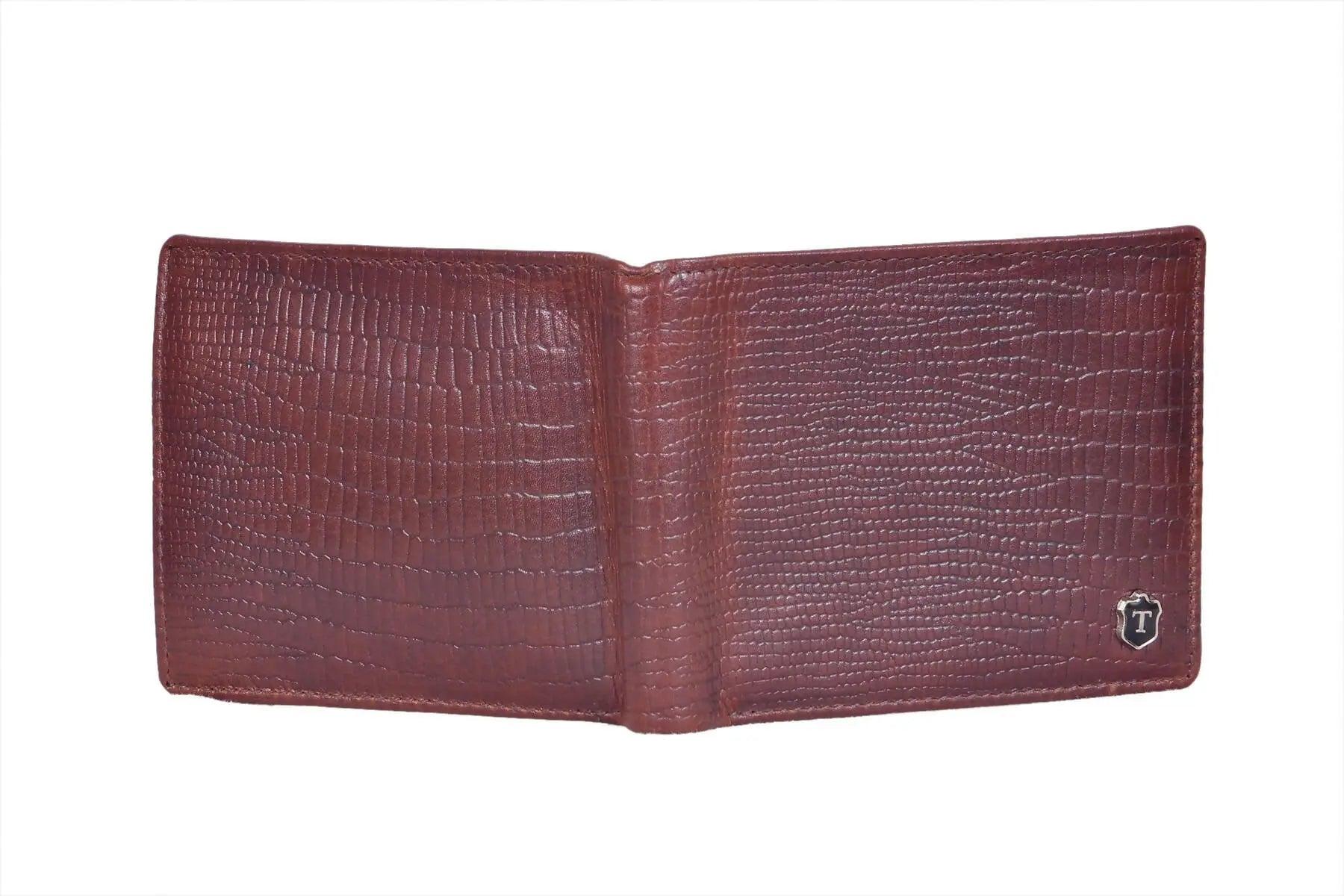 TLP Genuine Leather Wallet Colour – Maroon TLP International
