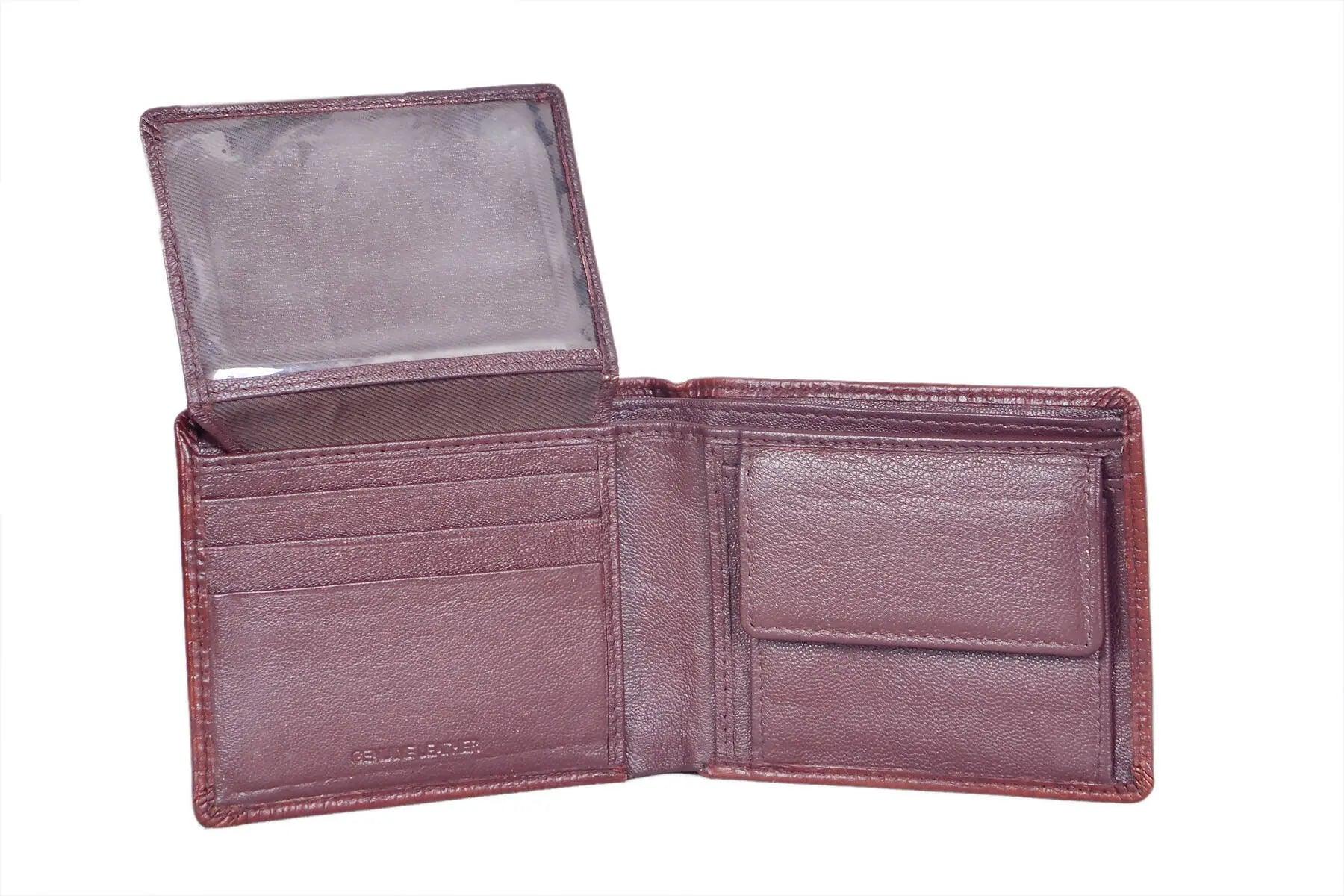 TLP Genuine Leather Wallet Colour – Maroon TLP International
