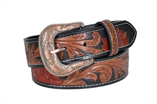 TLP MAHARAJA Genuine Leather Belt for Men (Colour-Black/Brown)(BELT-10032) TLP International