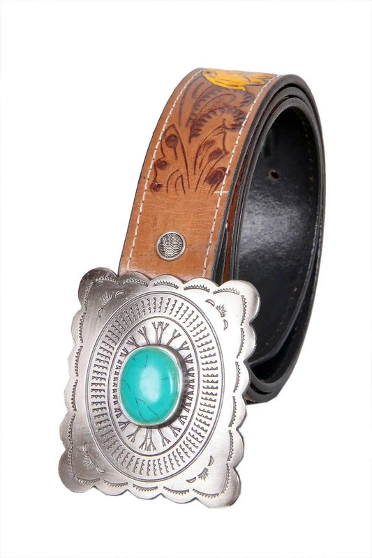 TLP MAHARAJA Genuine Leather Belt for Men (Colour-Brown)(BELT-10031) TLP International