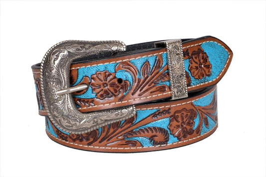 TLP Men's GENUINE Leather Formal Belt (Colour-Brown)(BELT-10034) TLP International
