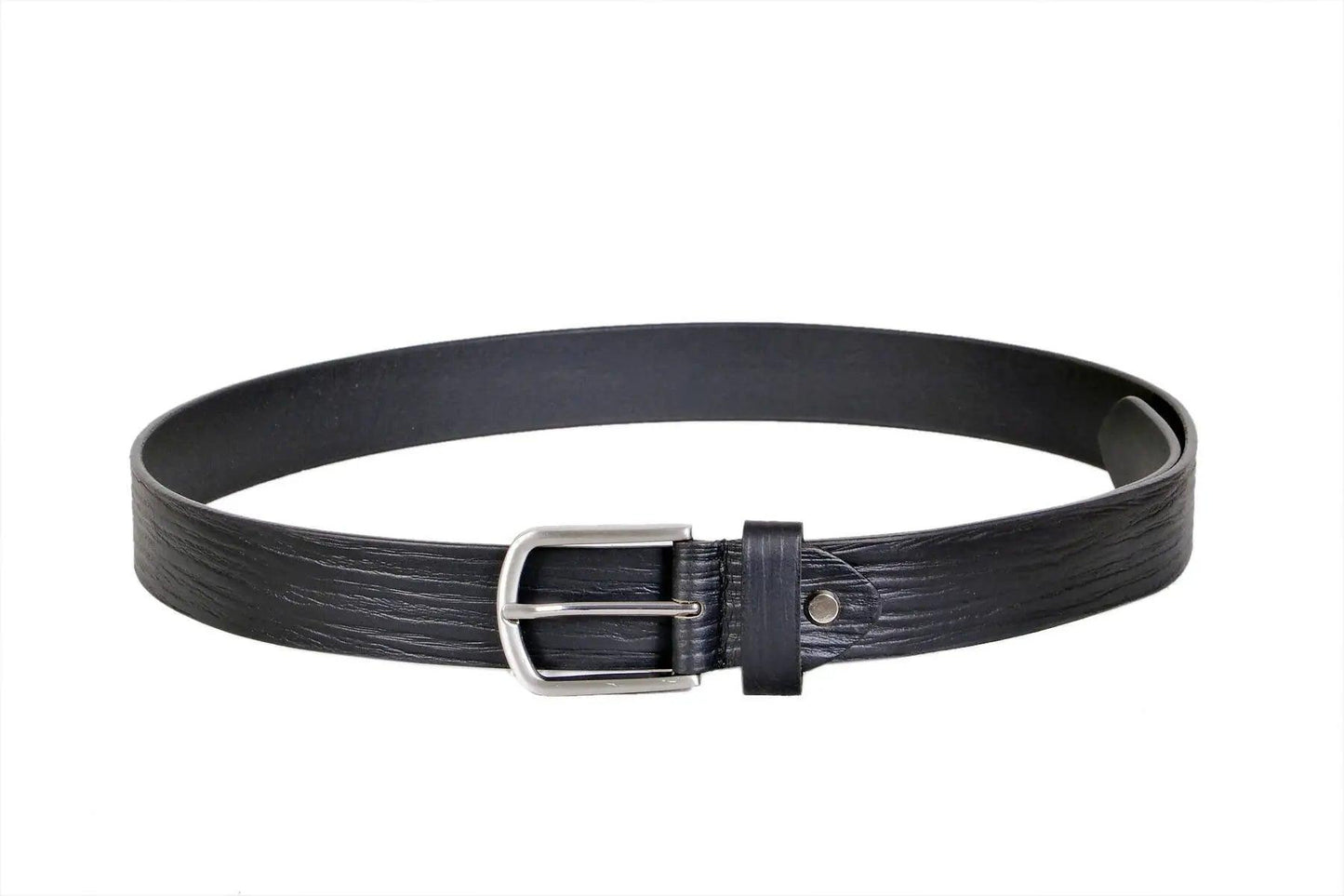 TLP Men's GENUINE Leather Formal Belts(Colour-Black)(BELT-10002) TLP International