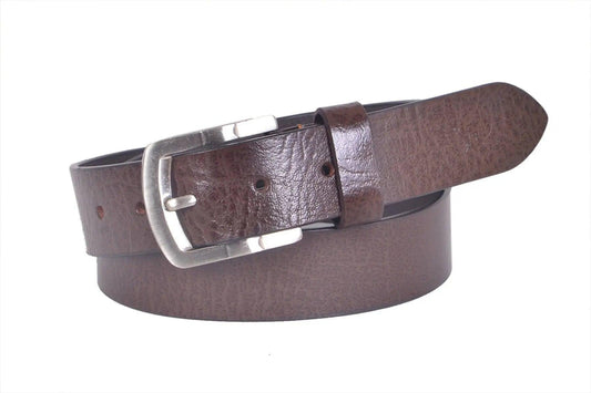 TLP Men's GENUINE Leather Formal Belts(Colour-Brown)(BELT-10010) TLP International