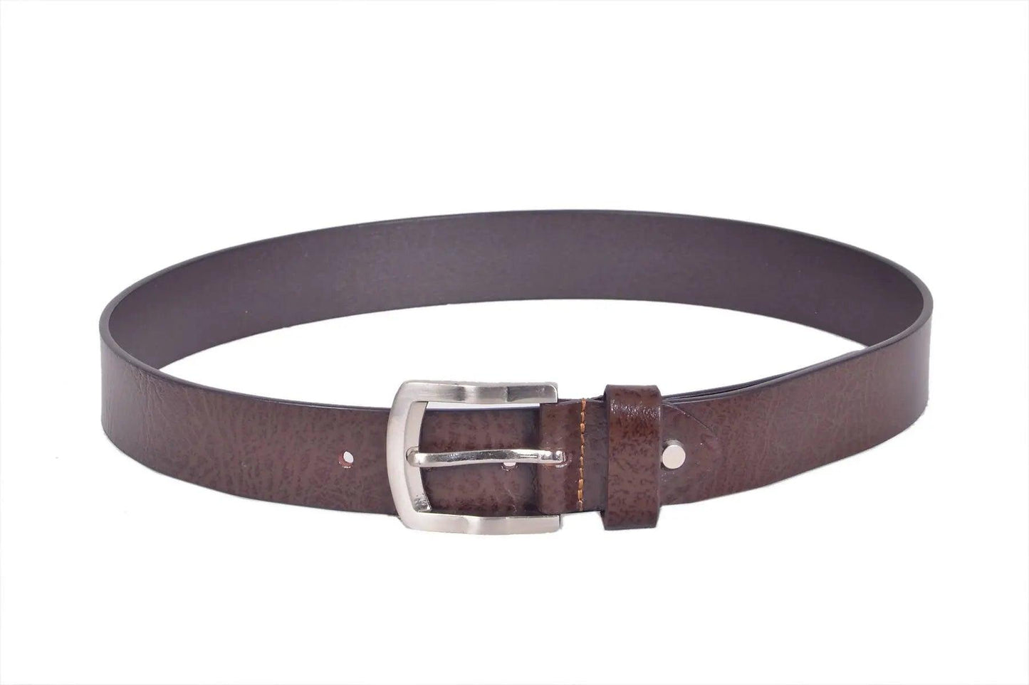 TLP Men's GENUINE Leather Formal Belts(Colour-Brown)(BELT-10010) TLP International