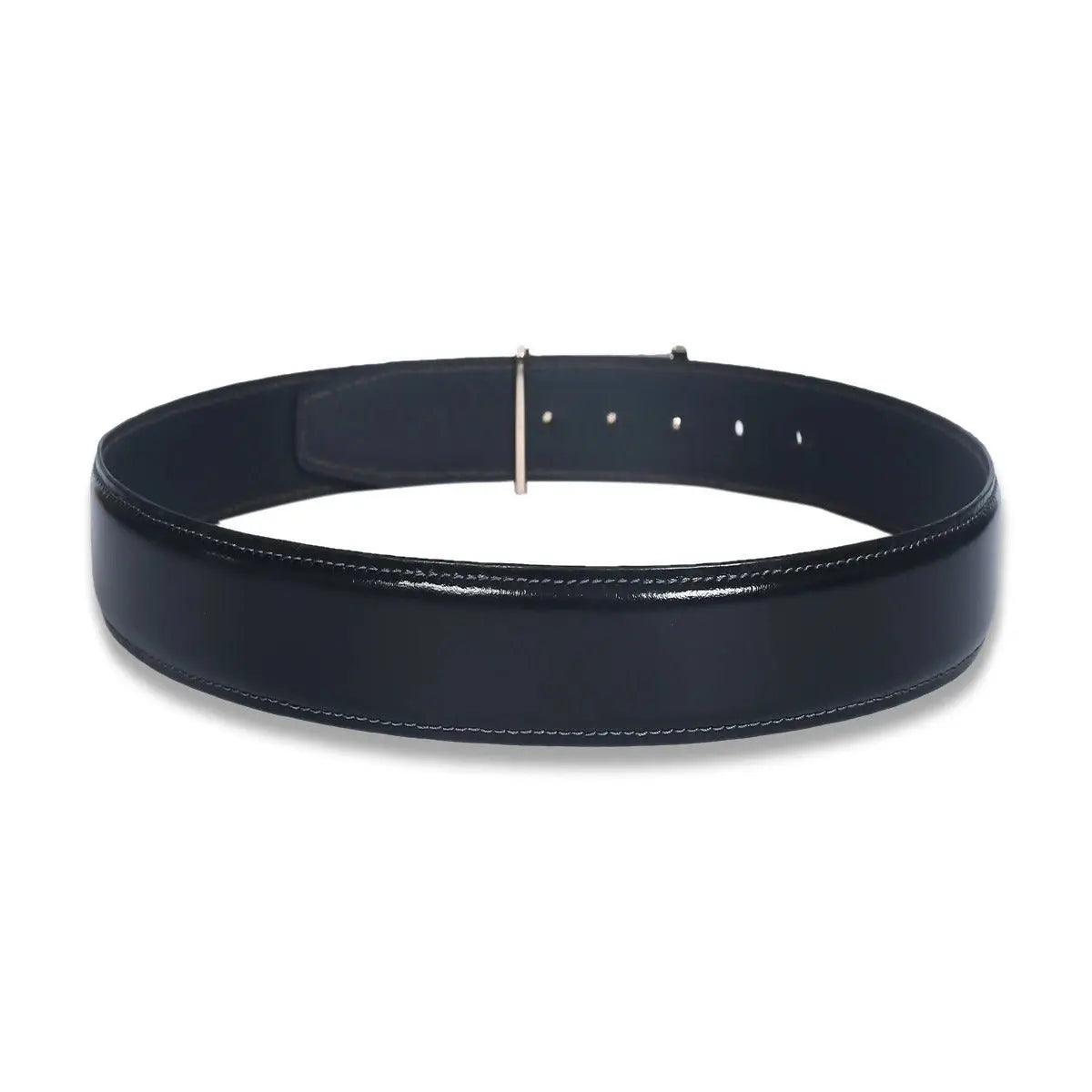 Top Notch Men's Italian Genuine Leather Belt for Men - Color (Black) (TP0032) Haq Fashion