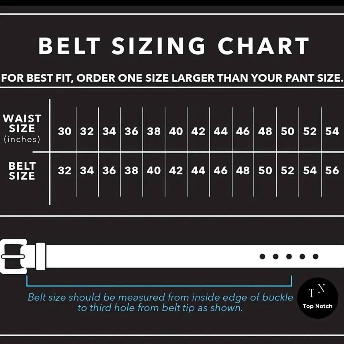 Top Notch Men's Reversible Italian Croco Leather belt for men 1.25 inch (35mm) Waist Strap Black/Dark Brown Belt (TP0016) Haq Fashion