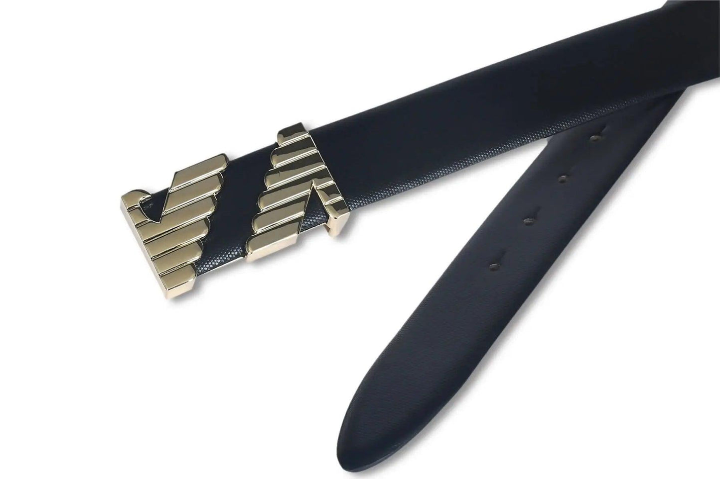 Top Notch Profile Genuine Leather Belt For Men - 1.25 inch Width, Color (Black) (TP0044) Haq Fashion