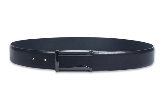 Top Notch Profile Genuine Leather Belt For Men - 1.25 inch Width, Color (Brown) (TP0035) Haq Fashion