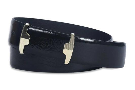 Top Notch Profile Genuine Leather Belt For Men - 1.25 inch Width, Color (Brown) (TP0036) Haq Fashion