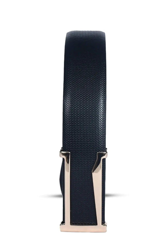 Top Notch Profile Genuine Leather Belt For Men - 1.25 inch Width, Color (Brown) (TP0037) Haq Fashion