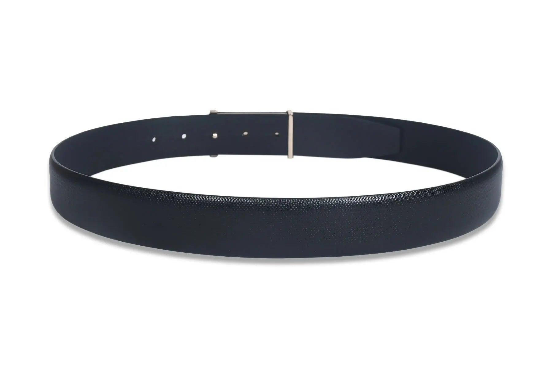 Top Notch Profile Genuine Leather Belt For Men - 1.25 inch Width, Color (Brown) (TP0037) Haq Fashion