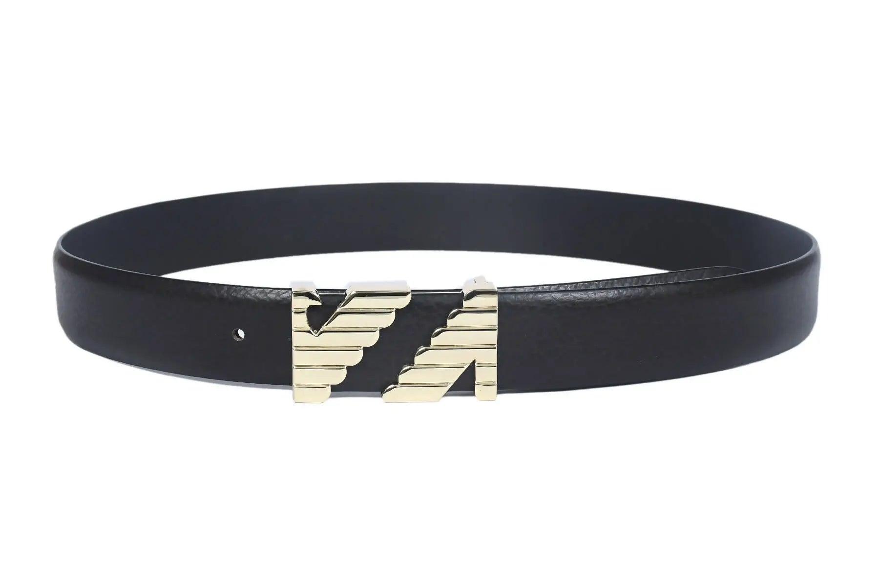 Top Notch Profile Genuine Leather Belt For Men - 1.25 inch Width, Color (Brown) (TP0045) Haq Fashion