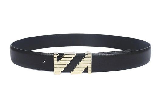 Top Notch Profile Genuine Leather Belt For Men - 1.25 inch Width, Color (Brown) (TP0045) Haq Fashion