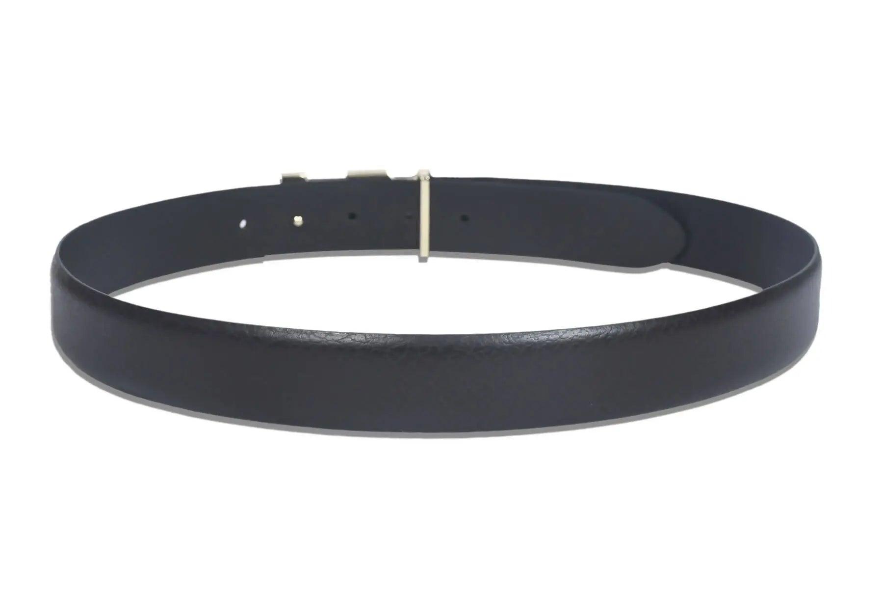 Top Notch Profile Genuine Leather Belt For Men - 1.25 inch Width, Color (Brown) (TP0045) Haq Fashion