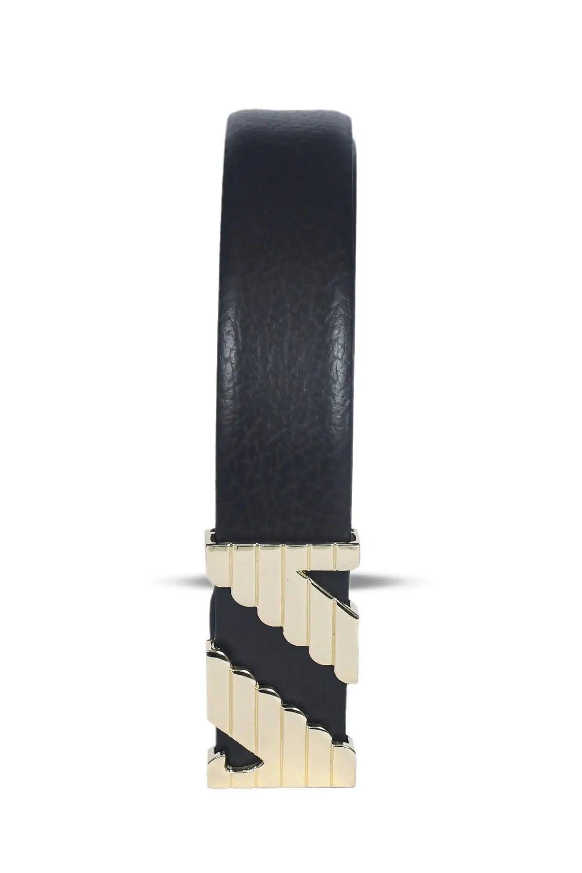 Top Notch Profile Genuine Leather Belt For Men - 1.25 inch Width, Color (Brown) (TP0045) Haq Fashion
