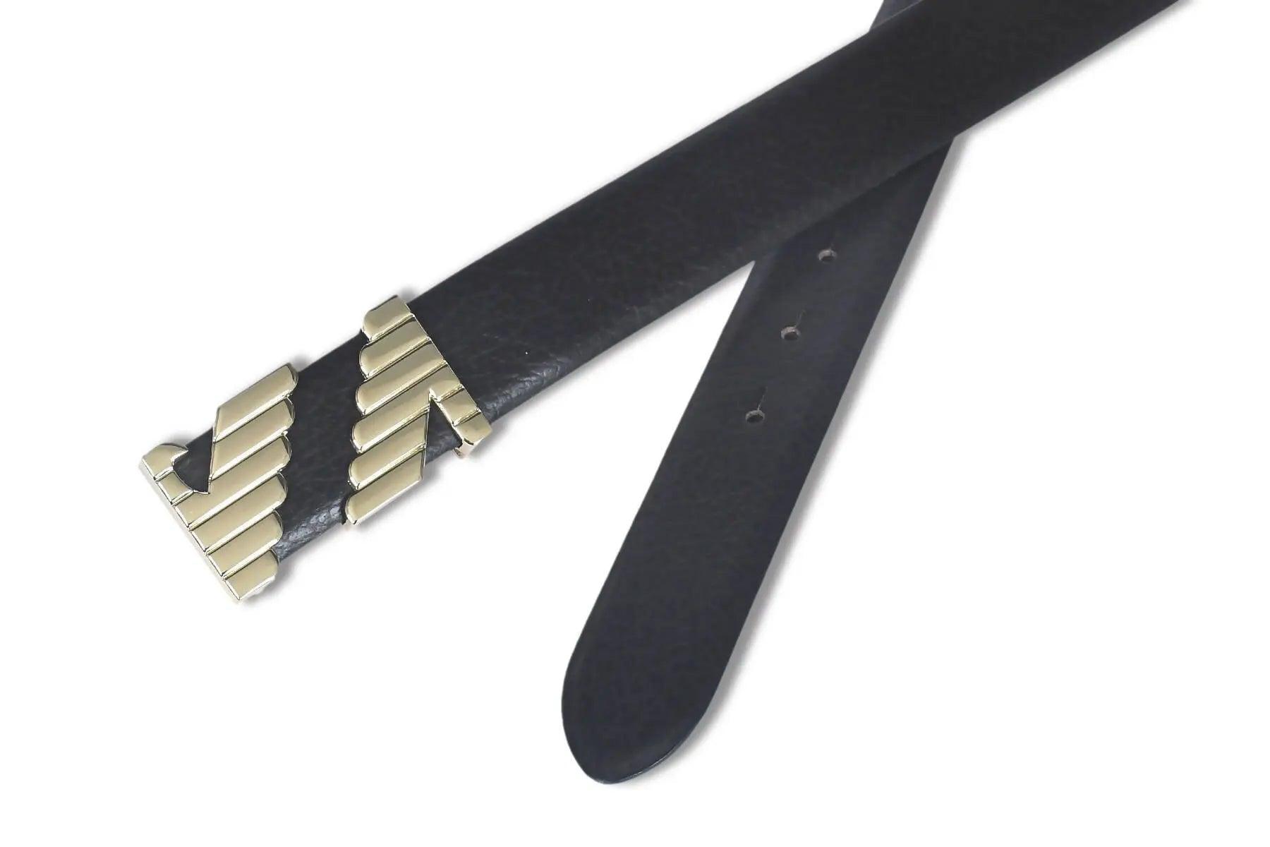 Top Notch Profile Genuine Leather Belt For Men - 1.25 inch Width, Color (Brown) (TP0045) Haq Fashion