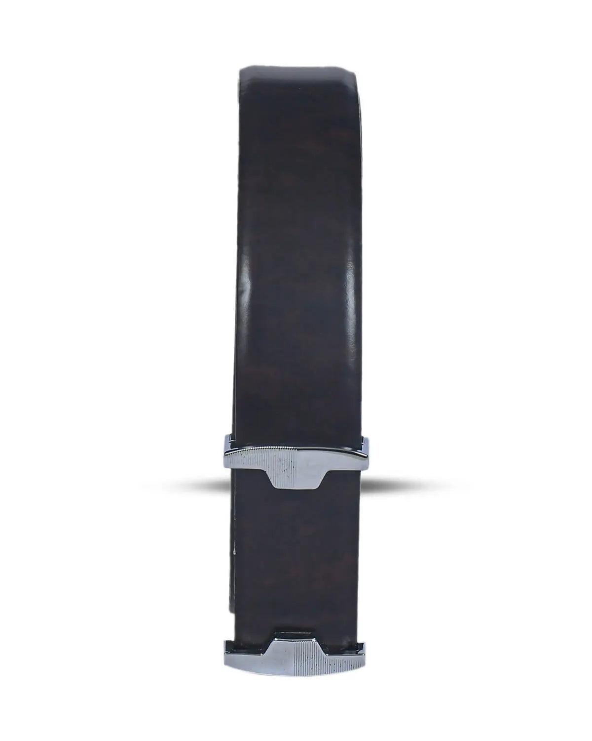 Top Notch Profile Genuine Leather Belt For Men - 1.25 inch Width, Color (Brown) (TP0054) Haq Fashion